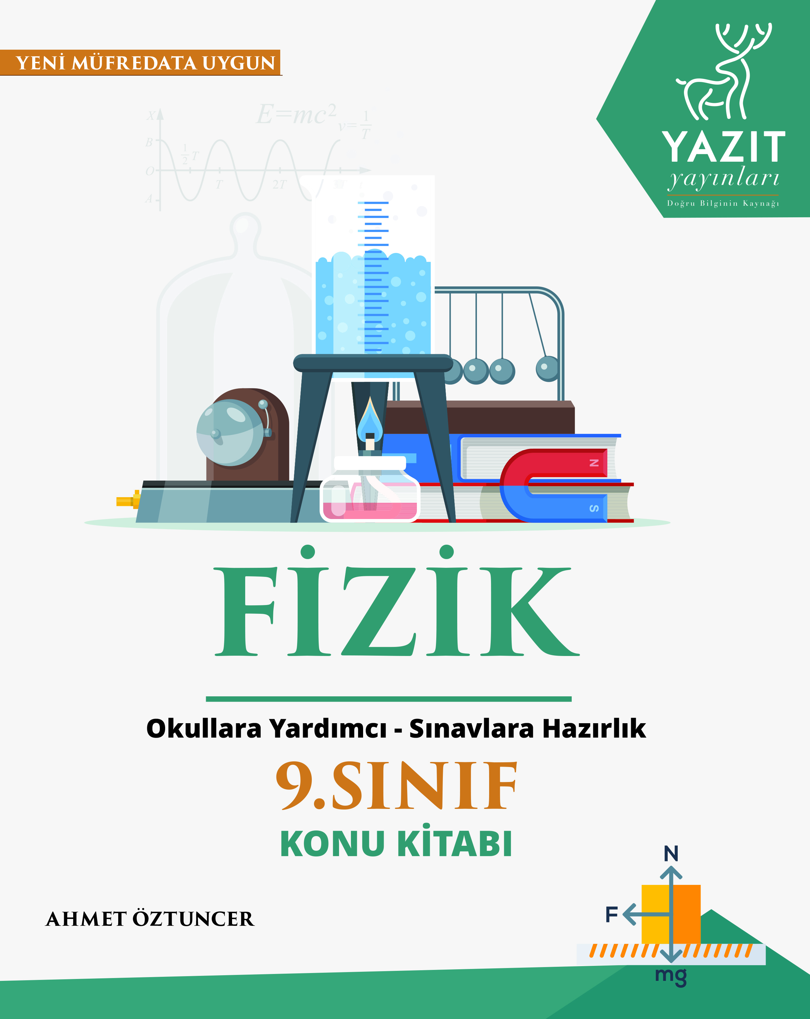 9. Sınıf Fizik Konu Kitabı Yeni kapak görseli